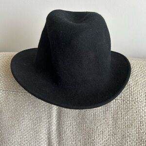 Classic Black Fedora Hat